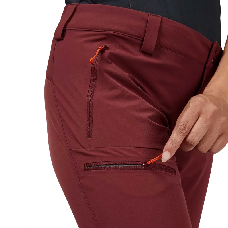 Women's Incline Pant, Rab Women's Incline Pant alternate image front right pockets