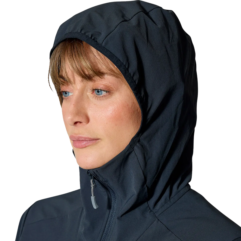 Women's Borealis Hooded Jacket, Rab Women's Borealis Hooded Jacket hood front