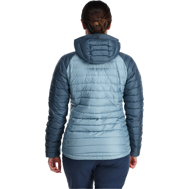 Women's Microlight Alpine Jacket, Rab Women's Microlight Alpine Jacket back