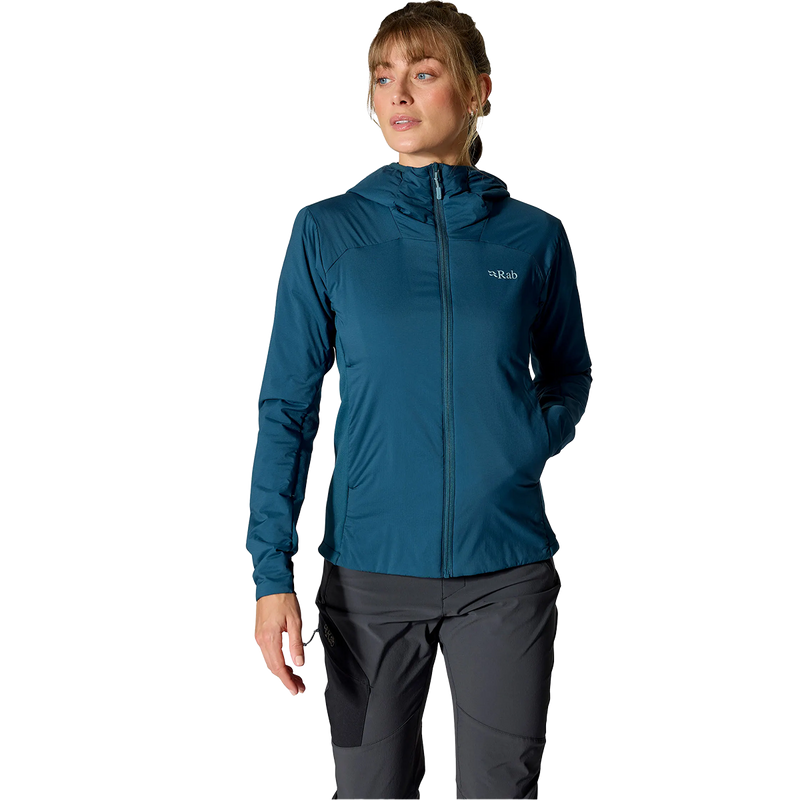 Women's Xenair Alpine Flex Jacket, Rab Women's Xenair Alpine Flex Jacket Front