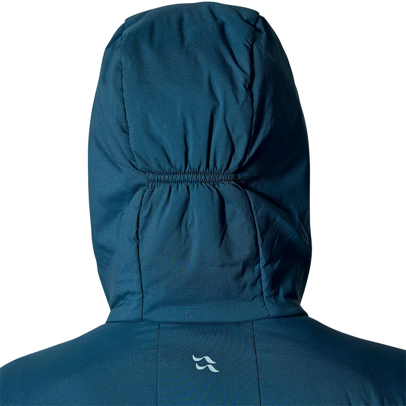 Women's Xenair Alpine Flex Jacket, Rab Women's Xenair Alpine Flex Jacket Back Hood