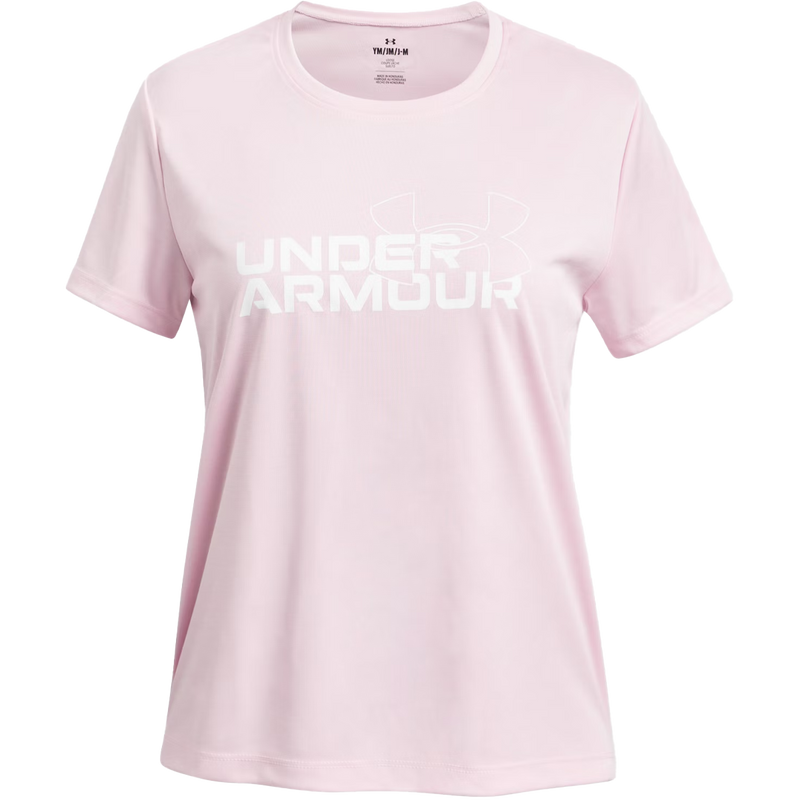 Youth UA Tech Twist Wordmark Logo SS, Featured Image
