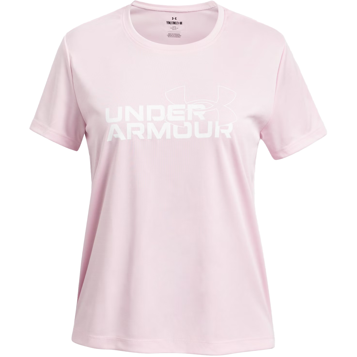 Youth UA Tech Twist Wordmark Logo SS alternate view