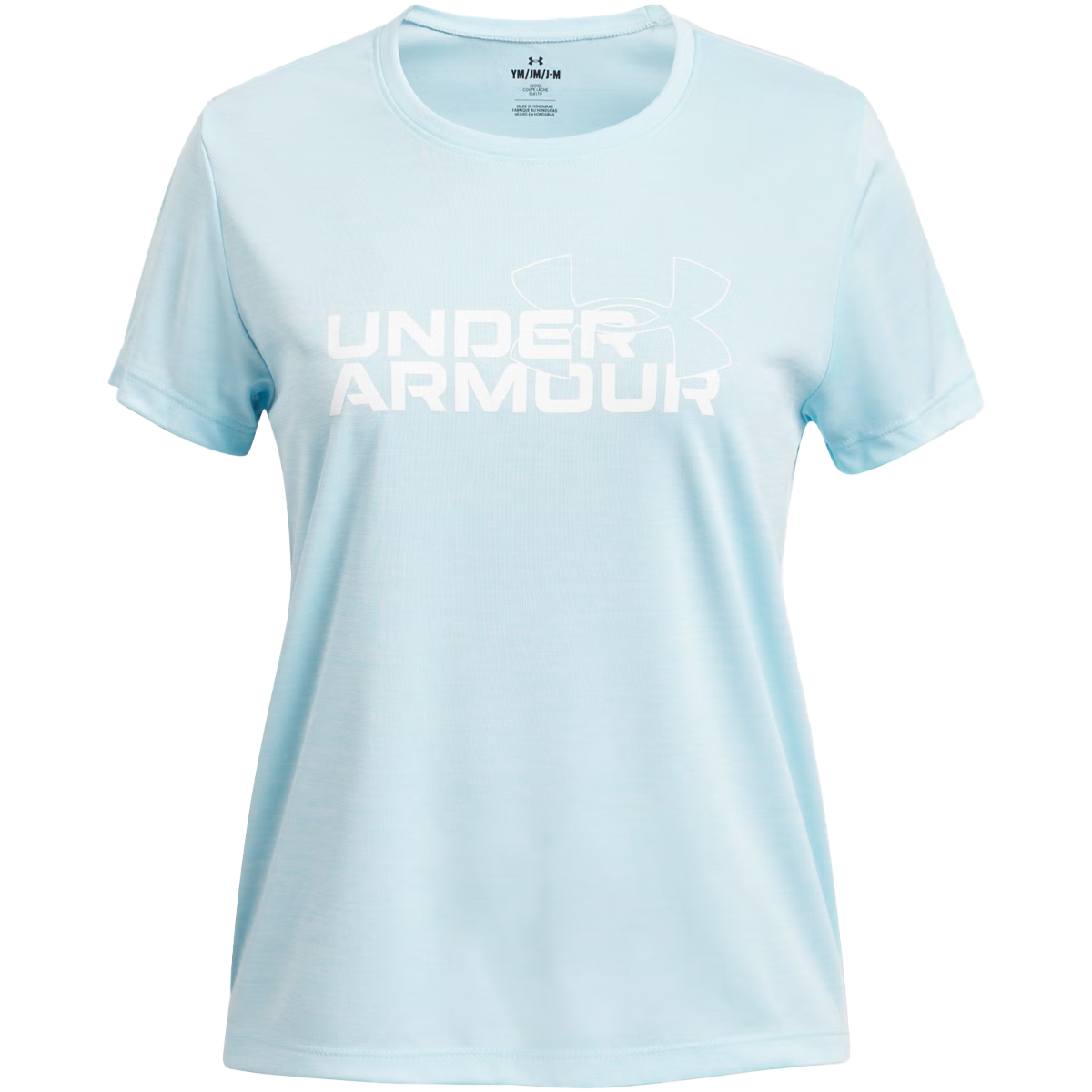 Youth UA Tech Twist Wordmark Logo SS alternate view