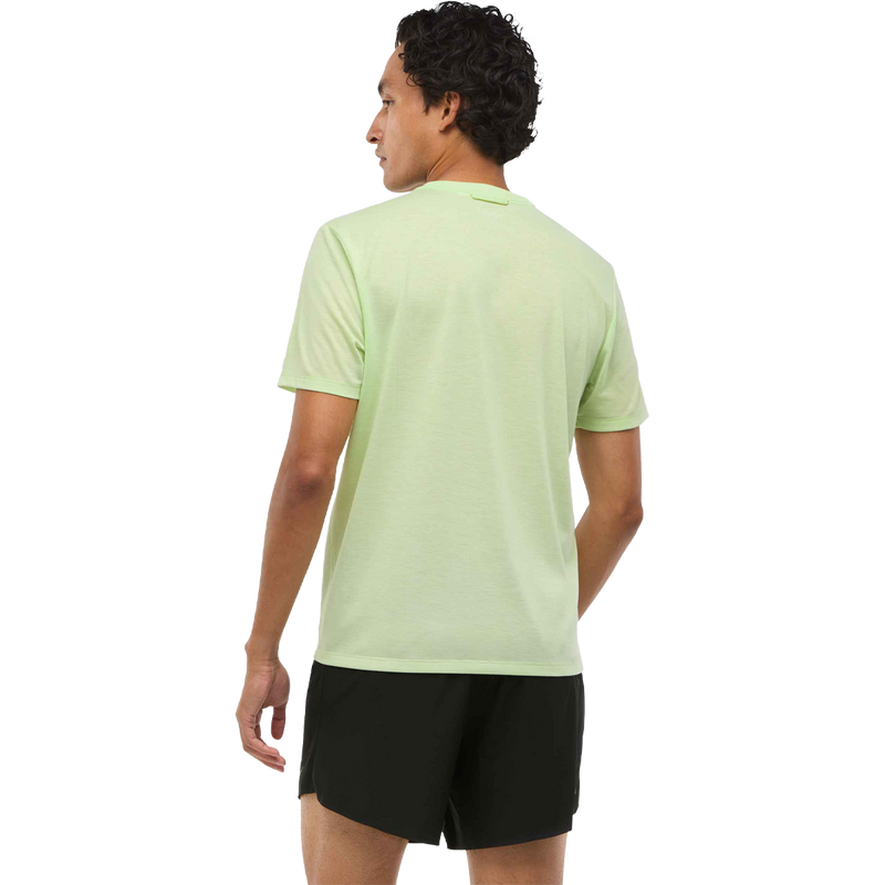 Men's Run Tech Short Sleeve, Hoka Men's Run Tech Short Sleeve back