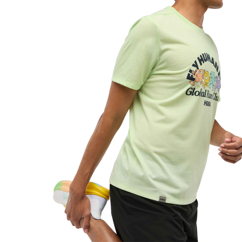 Men's Run Tech Short Sleeve, Hoka Men's Run Tech Short Sleeve side