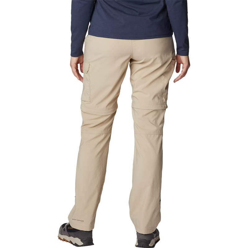 Women's Silver Ridge Utility Convertible Pant, Columbia Women's Silver Ridge Utility Convertible Pant in 271-Ancient Fossil back