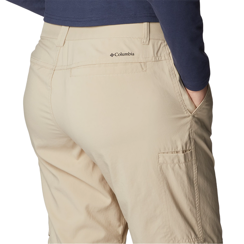 Women's Silver Ridge Utility Convertible Pant, Columbia Women's Silver Ridge Utility Convertible Pant in 271-Ancient Fossil back