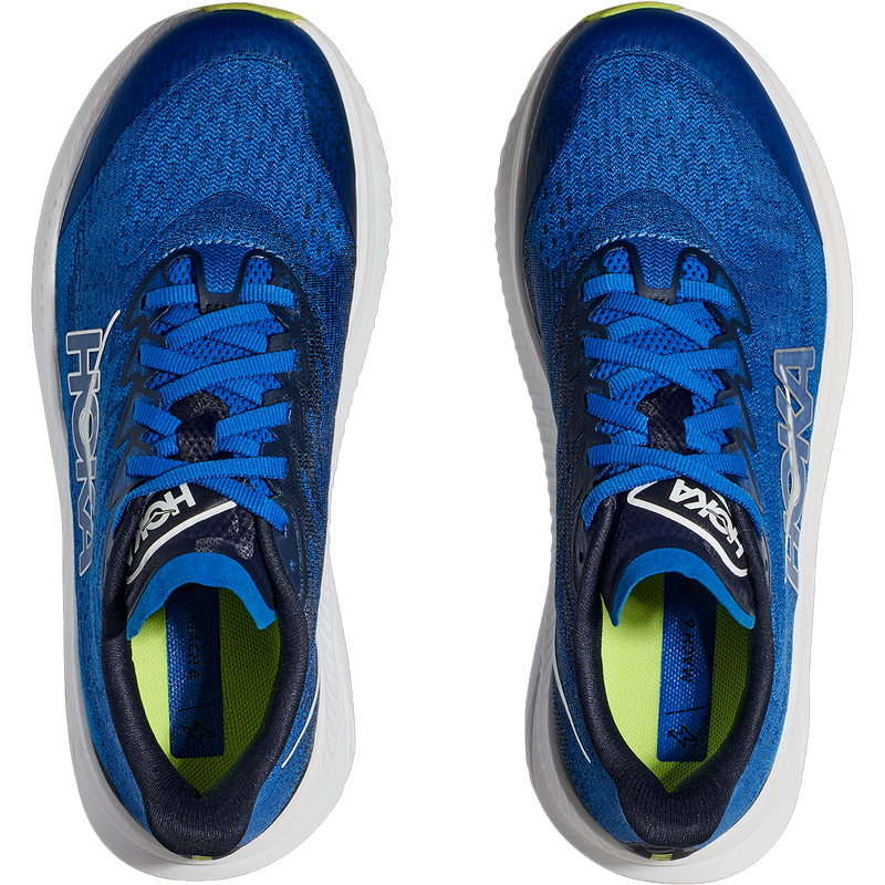 Youth Mach 6, Hoka Youth Mach 6 in ECC-Electric Cobalt/Navy pair top