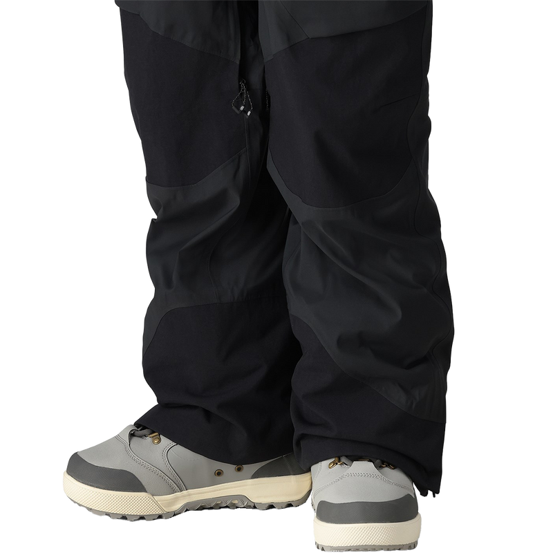 Women's GORE-TEX Stretch Dispatch Bib, 686 Women's GORE-TEX Stretch Dispatch Bib in Black cuffs