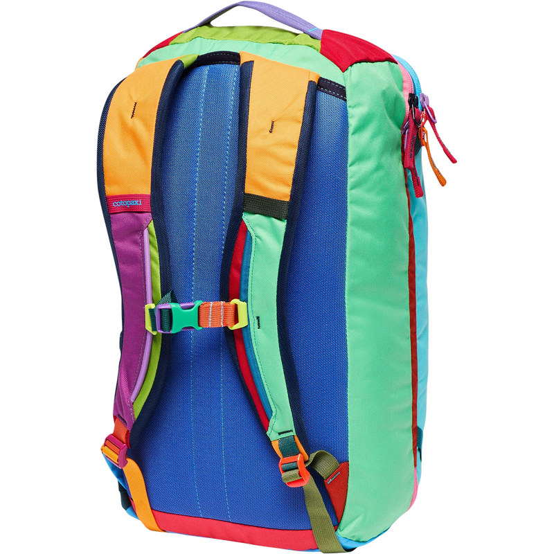 Allpa 20L Travel Pack, Cotopaxi Allpa 20L Travel Pack in Del Dia PT harness straps