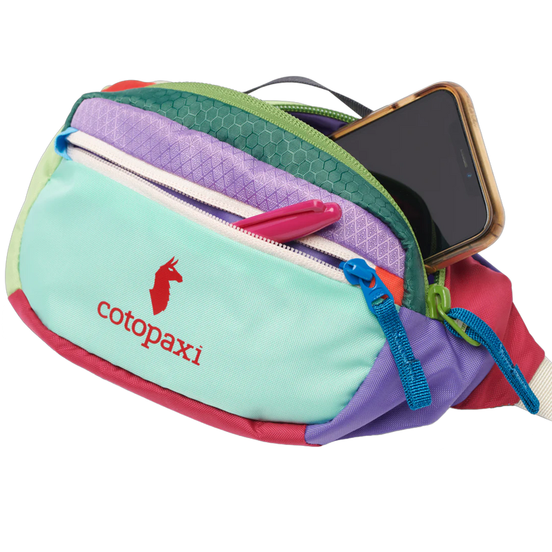 Kapai 1.5L Hip Pack, Cotopaxi Kapai 3L Hip Pack compartments