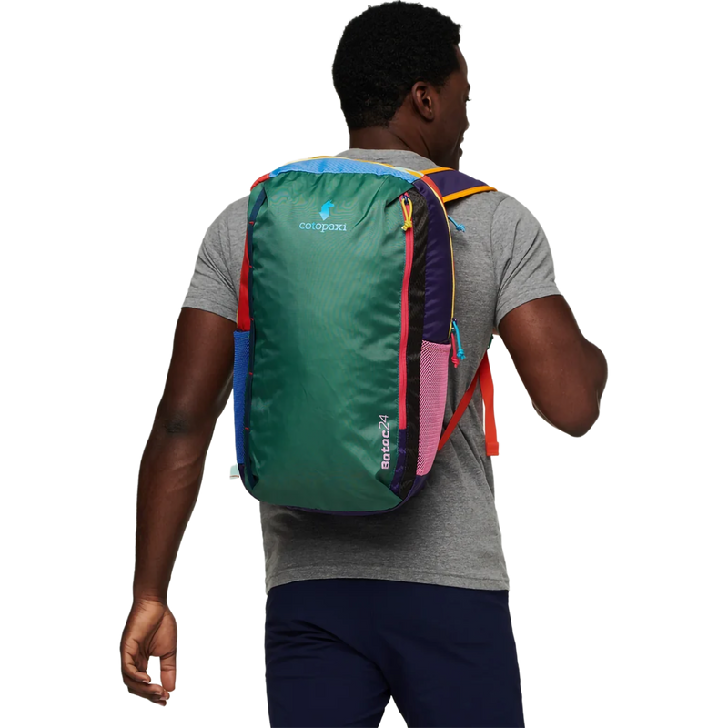 Batac 24L Pack, Cotopaxi Batac 24L Pack in Del Dia on model back