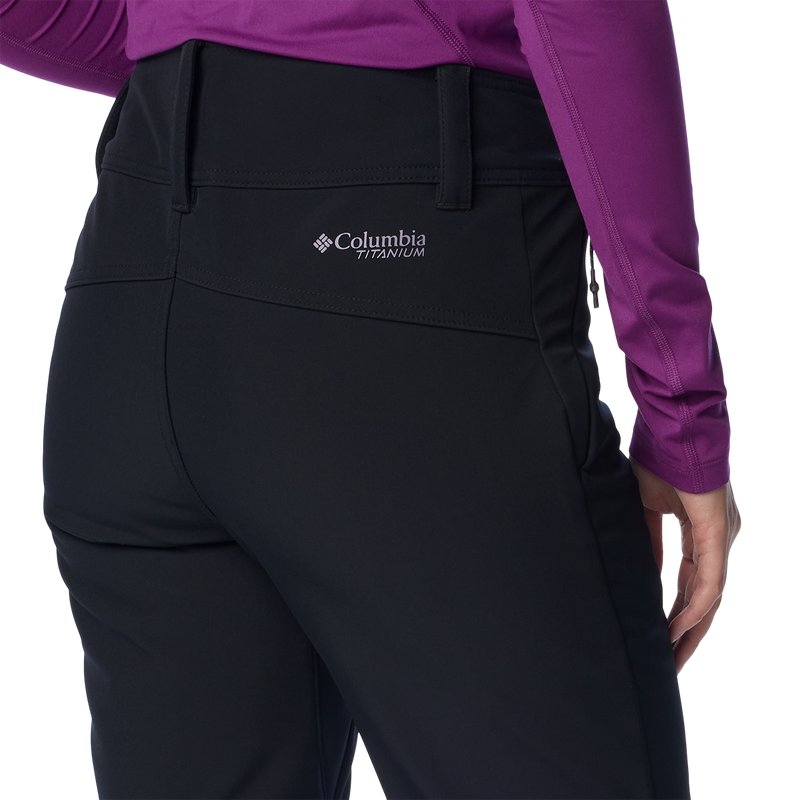 Women's Roffee Ridge V Pant, Columbia Women's Roffee Ridge V Pant in 010-Black back