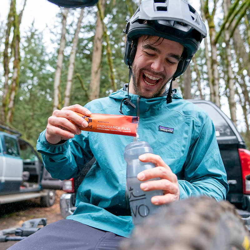 Endurance Fuel (Single Serving), Tailwind Endurance Fuel (Single Serving) in hand