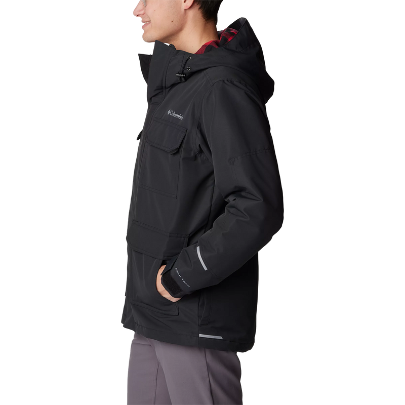 Columbia Men's Landroamer Lined Jacket in 010-Black left