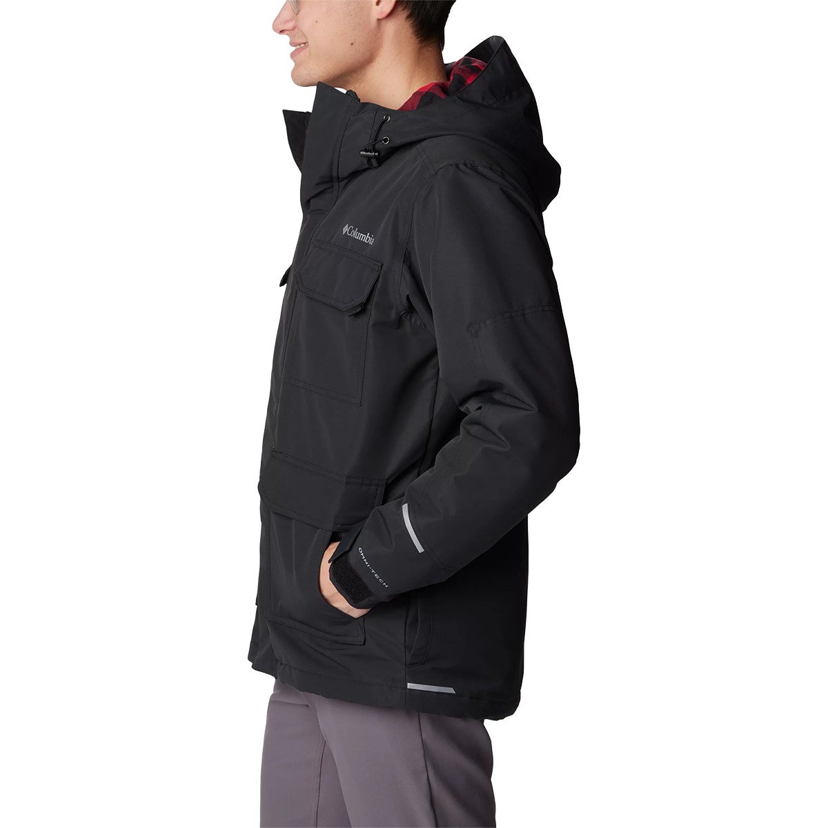 Columbia Men's Landroamer Lined Jacket in 010-Black left