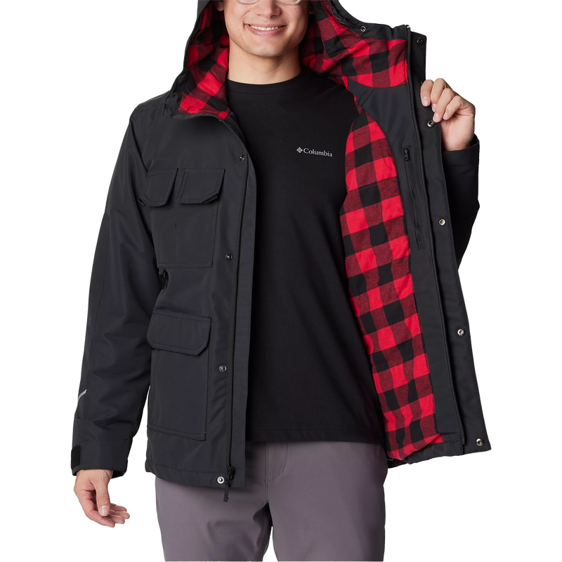 Columbia Men's Landroamer Lined Jacket in 010-Black liner