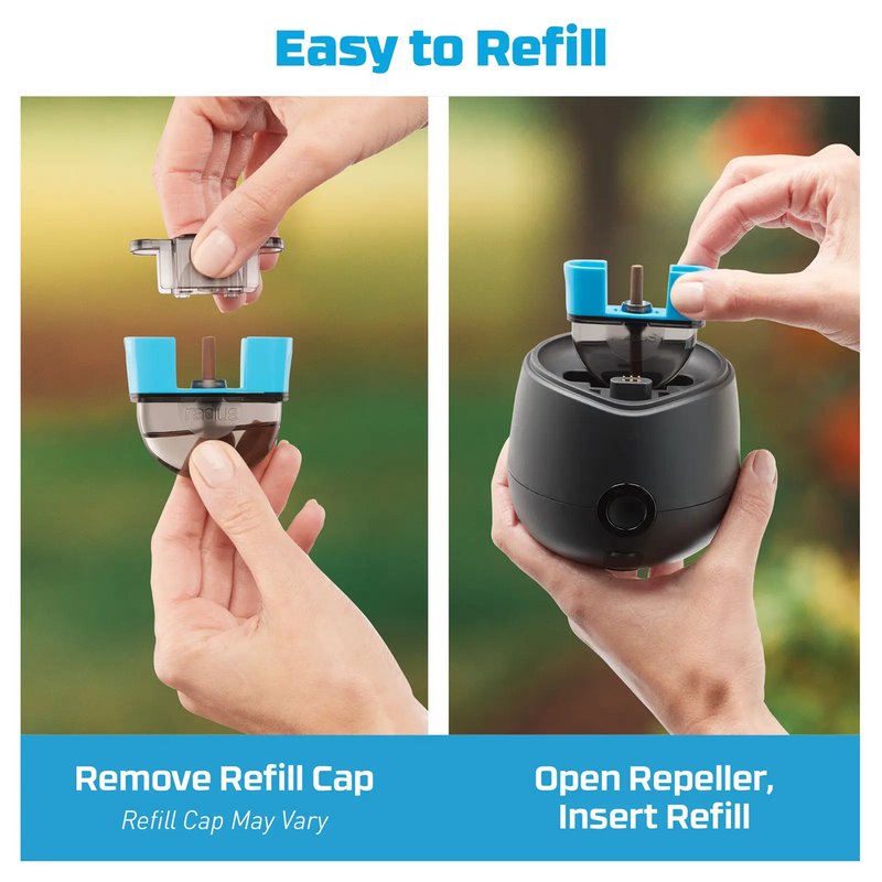 Rechargeable Mosquito Repellent Refill, Thermacell Repellents Rechargeable Mosquito Repellent Refill instruction