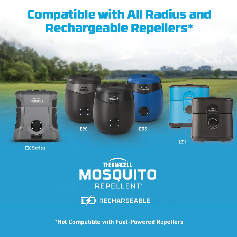 Rechargeable Mosquito Repellent Refill, Thermacell Repellents Rechargeable Mosquito Repellent Refill compatable