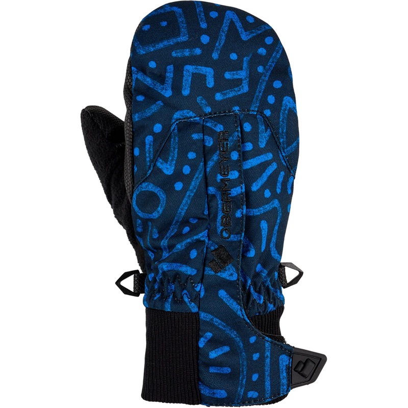 Youth Thumbs Up Mitten Print, Obermeyer Youth Thumbs Up Mitten back of hand