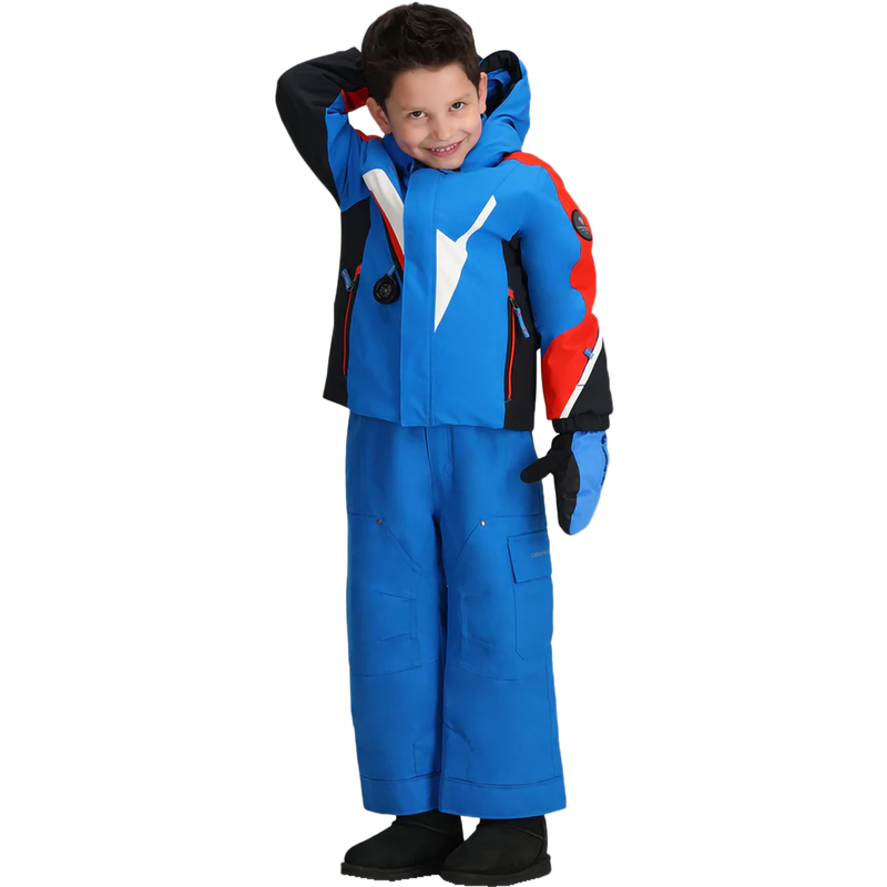 Youth Super G Jacket, Obermeyer Youth Super G Jacket in Cosmic blue front