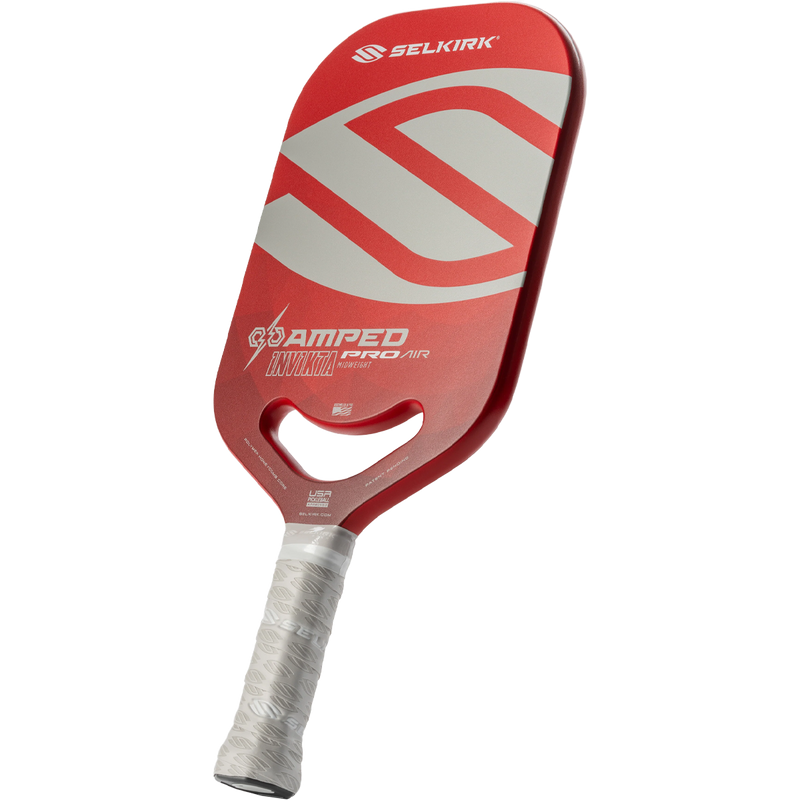 AMPED Pro Air Invikta - Midweight, Selkirk Sport AMPED Pro Air Invikta 3/4 view
