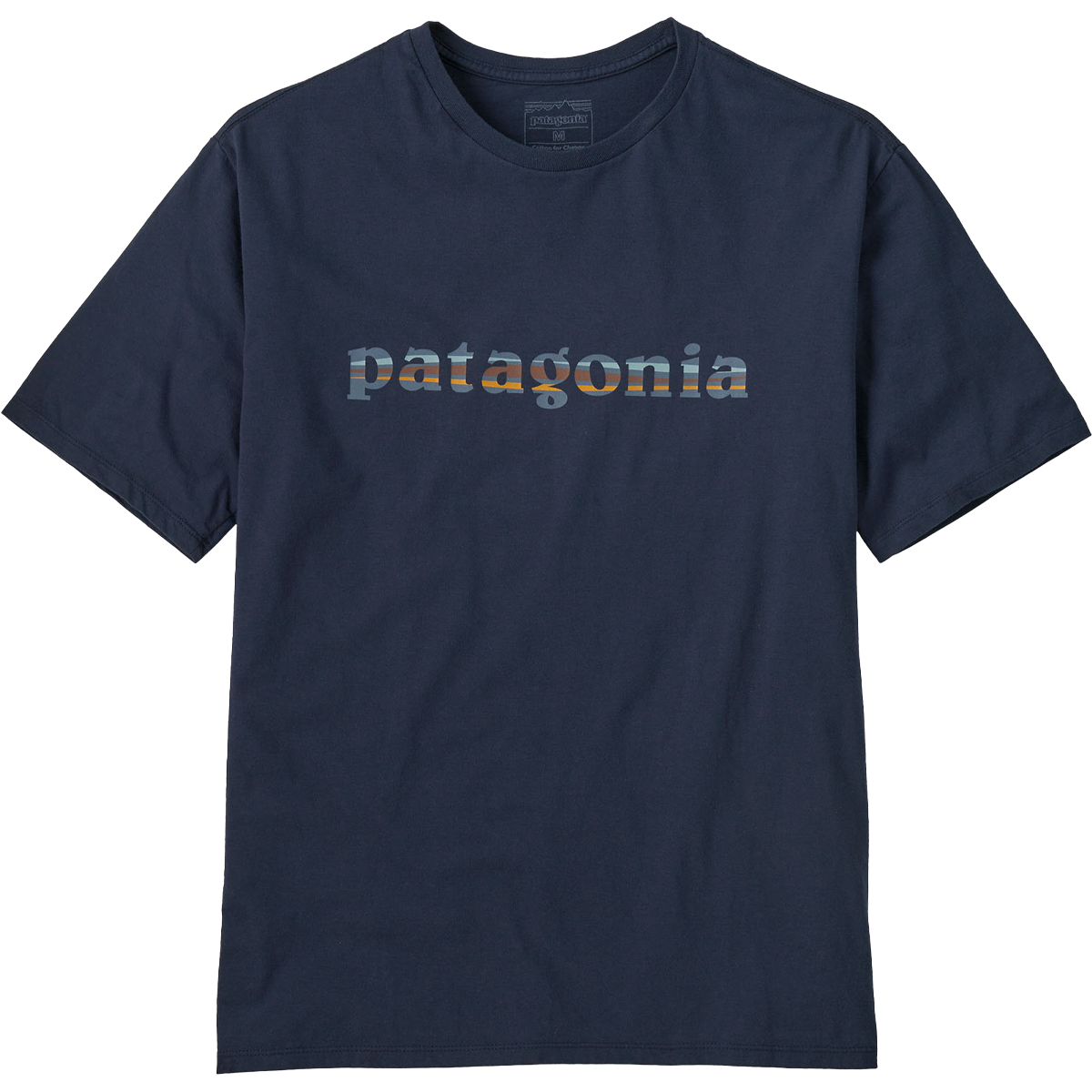 Men's 73 Skyline Text Logo Organic T-Shirt alternate view