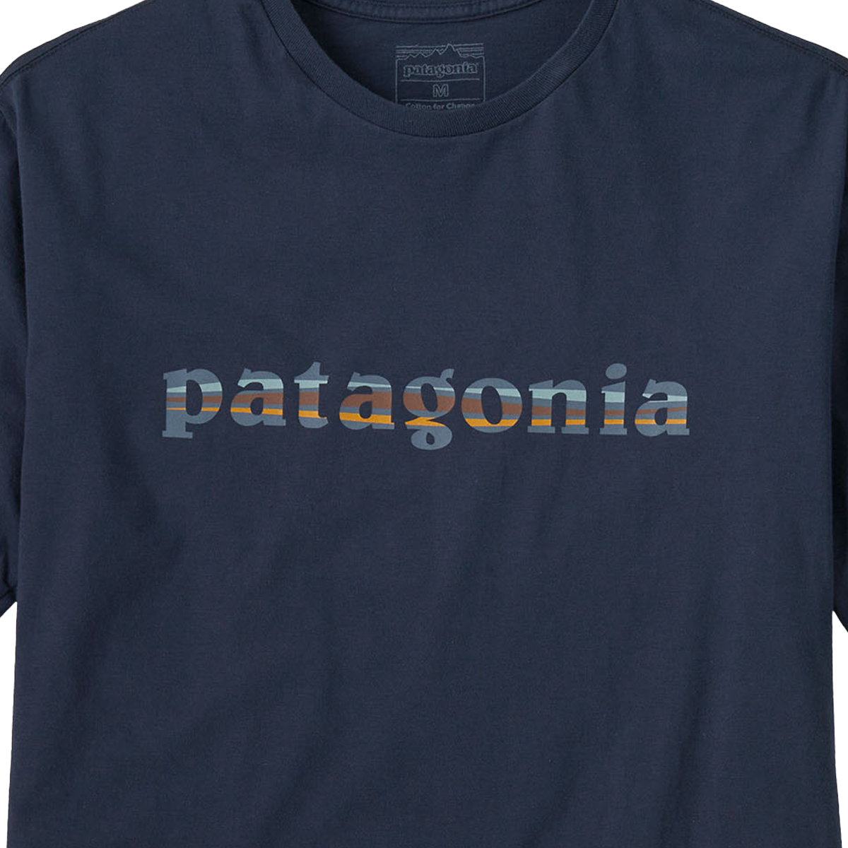 Men's 73 Skyline Text Logo Organic T-Shirt alternate view