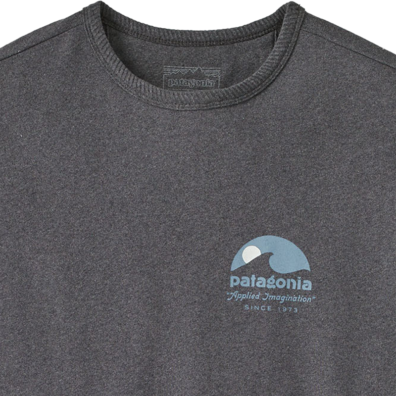 Men's Lightweight Applied Imagination Wildrise Crewneck, Patagonia Men's Lightweight Applied Imagination Wildrise Crewneck Collar