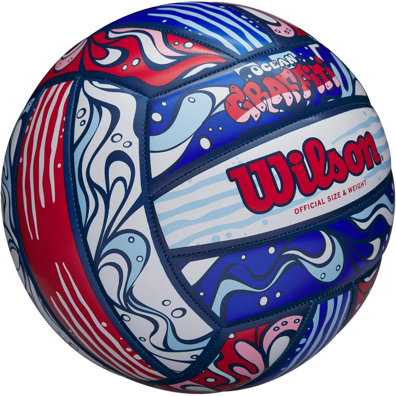 Graffiti Volleyball, Wilson Graffiti Volleyball side one