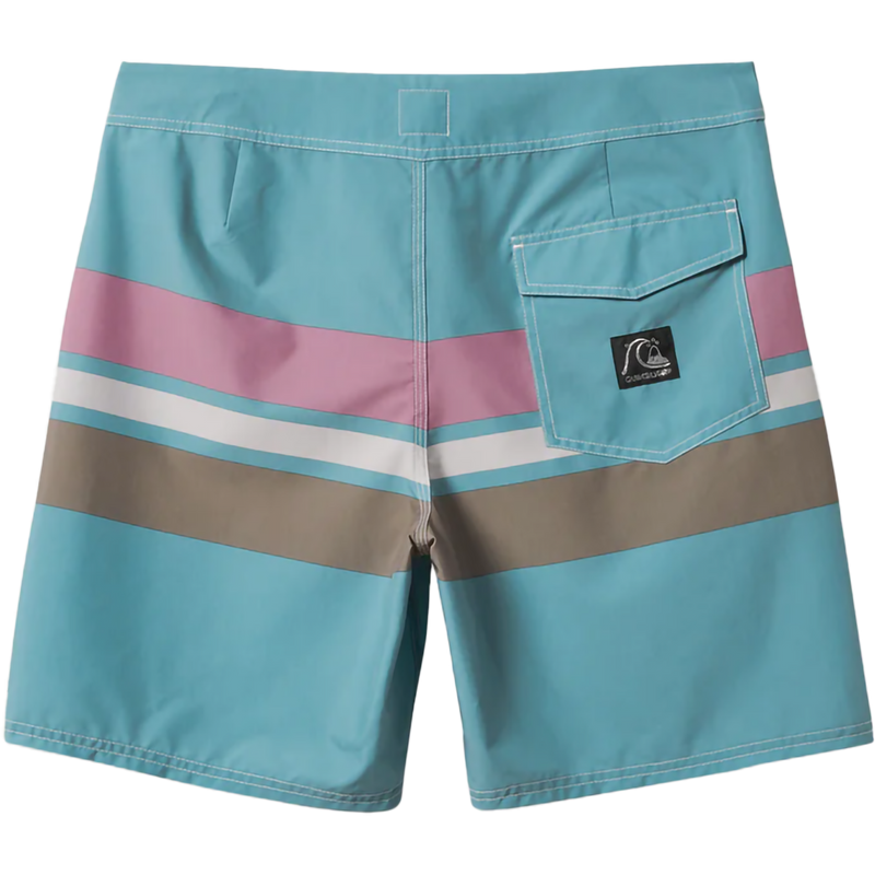 Original Straight Leg 18", Quiksilver Original Straight Leg 18" Boardshorts in NIA Niagara back