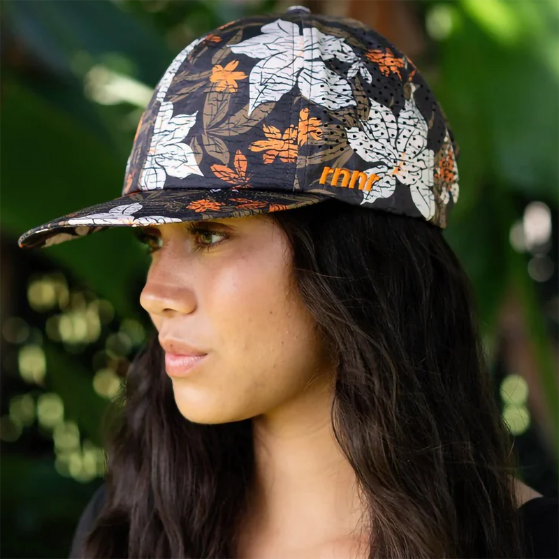 Crew Hat - Ringer, Rnnr Crew Hat - Ringer in Brown on model