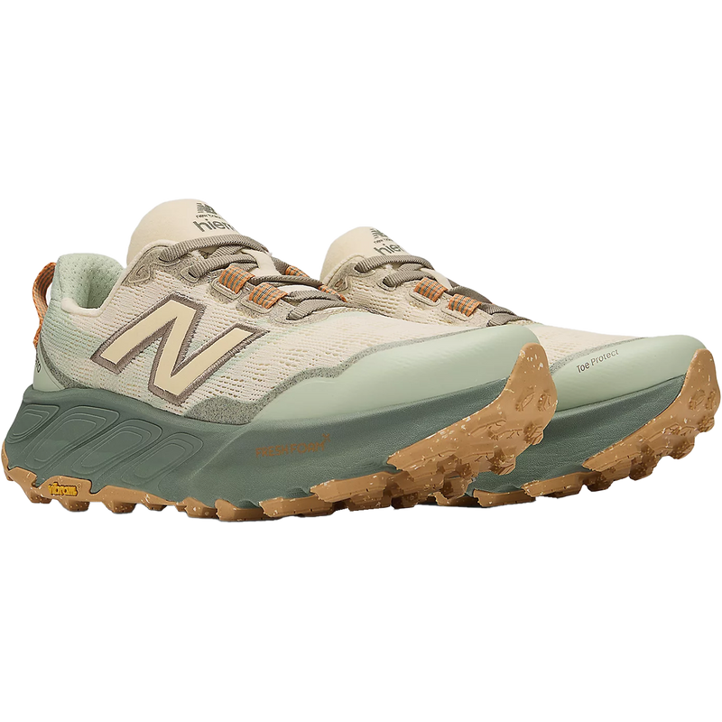 Women's X Hierro v9, New Balance Women's X Hierro v9 in O-Calcium/Dark Juniper pair right