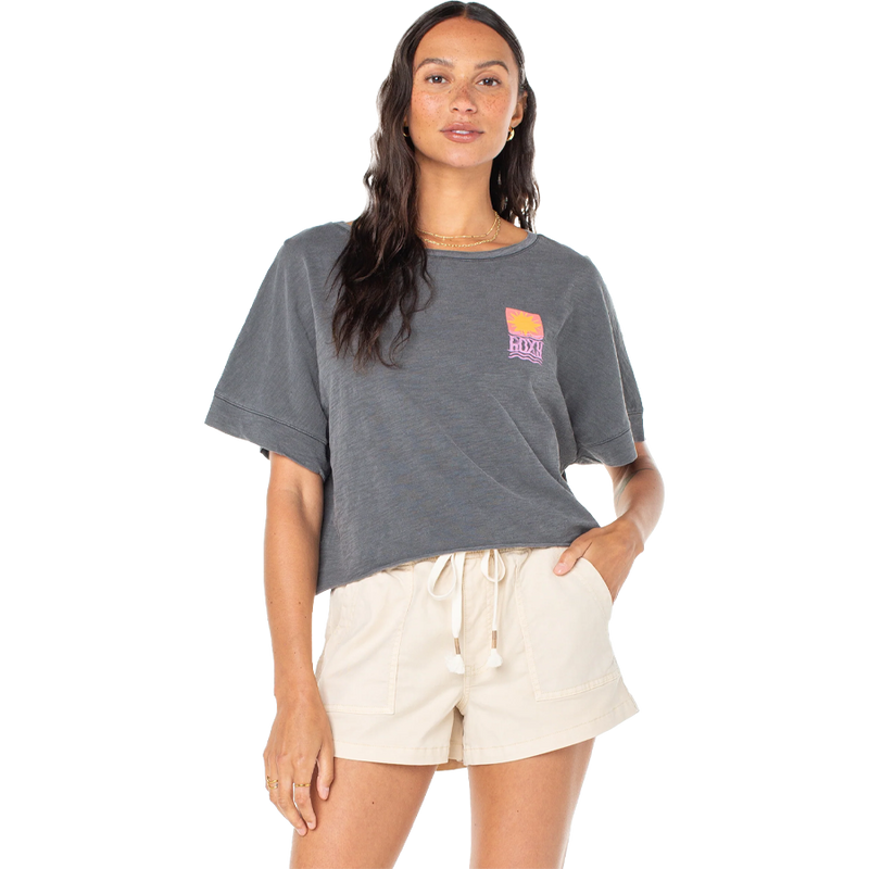 Women's Sun Stamps Tee, Roxy Women's Sun Stamps Tee Front