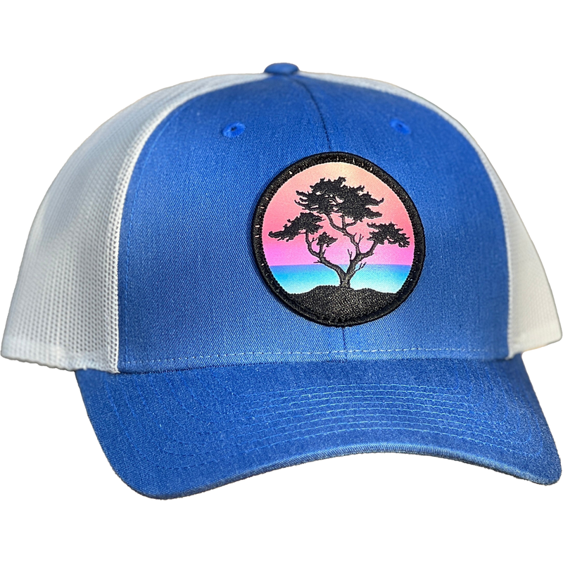 Curved Brim Trucker with Sundown Cypress, Featured Image