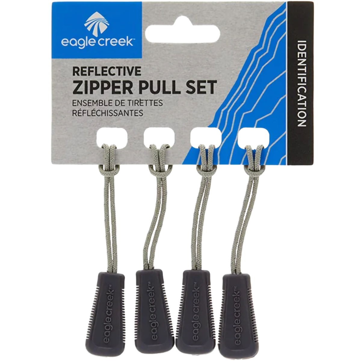 Reflective Zipper Pull Set alternate view
