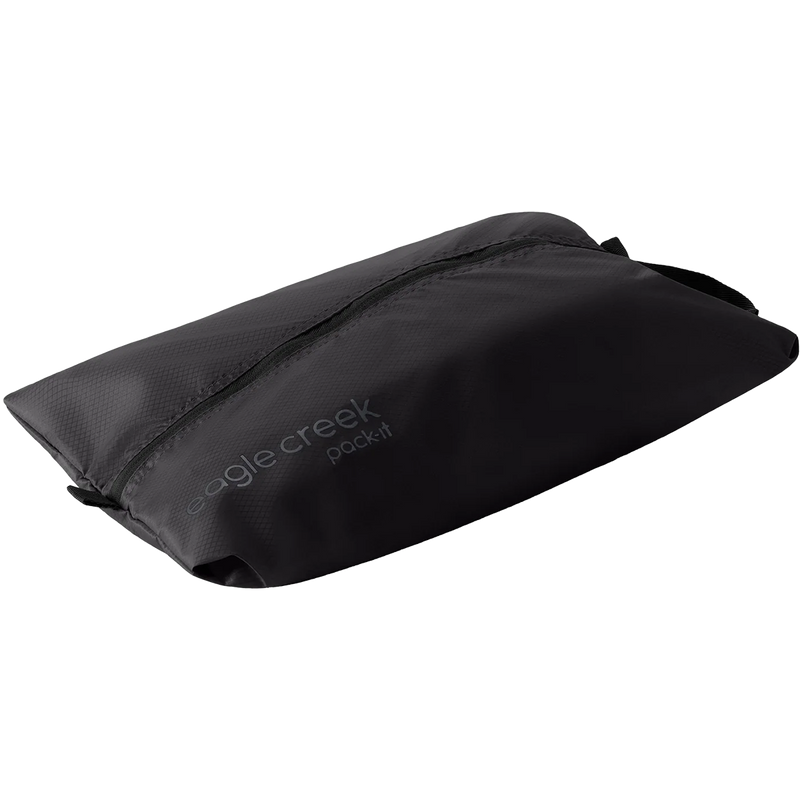 Pack-It Isolate Shoe Sack, Eagle Creek Pack-It Isolate Shoe Sack in Black packed with shoes