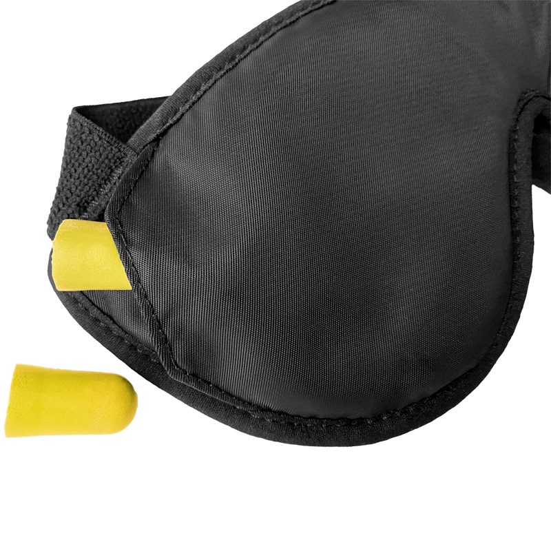 Sandman Eyeshade, Eagle Creek Sandman Eyeshade in 010 Black front pocket left