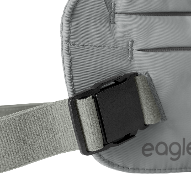 Undercover RFID Money Belt, Eagle Creek Undercover RFID Money Belt in 367 Storm Grey buckle