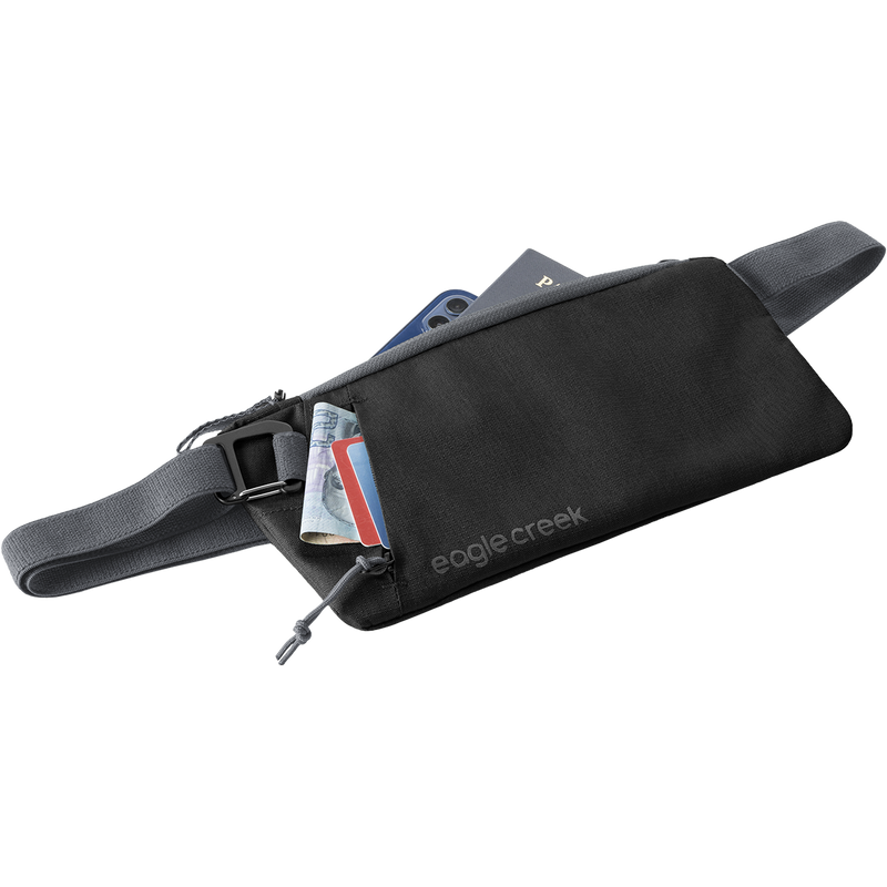 Stash RFID Sling Bag, Eagle Creek Stash RFID Sling Bag in Black loaded