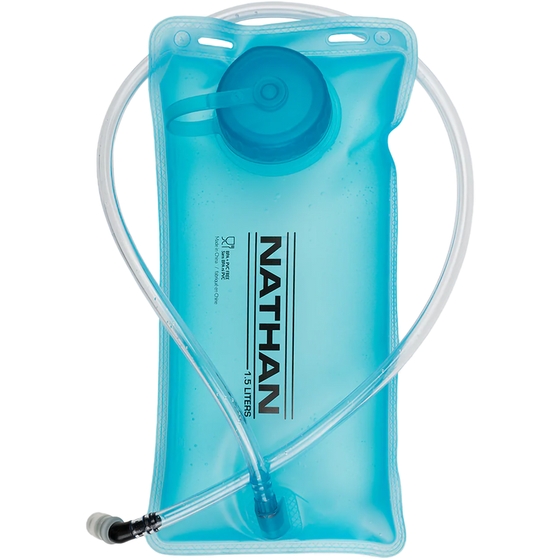 Quick Start 3.0 4L, Nathan Quick Start 3.0 4L in Black/Reflective Silver 1.5 liter hydration bladder