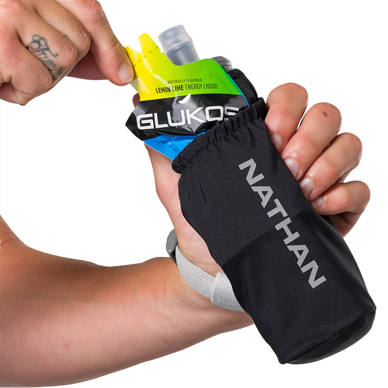 Pinnacle 14 oz Soft Flask, Nathan Pinnacle Soft Flask Handheld 14oz nutrition pouch