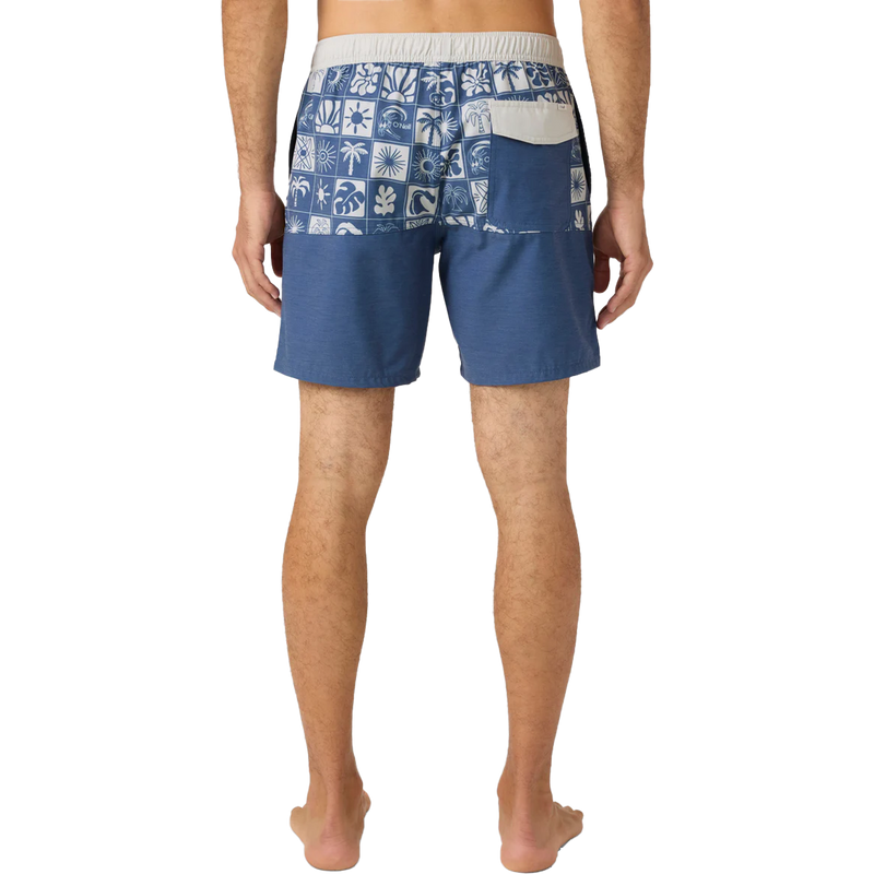 Men's OG Block Volley 17", O'Neill Men's OG Block Volley 17" back on model