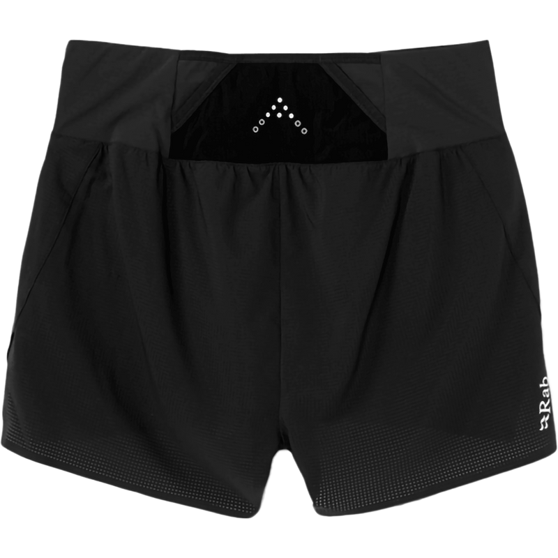 Women's Talus Light Shorts, Rab Women's Talus Light Shorts in Ebony back