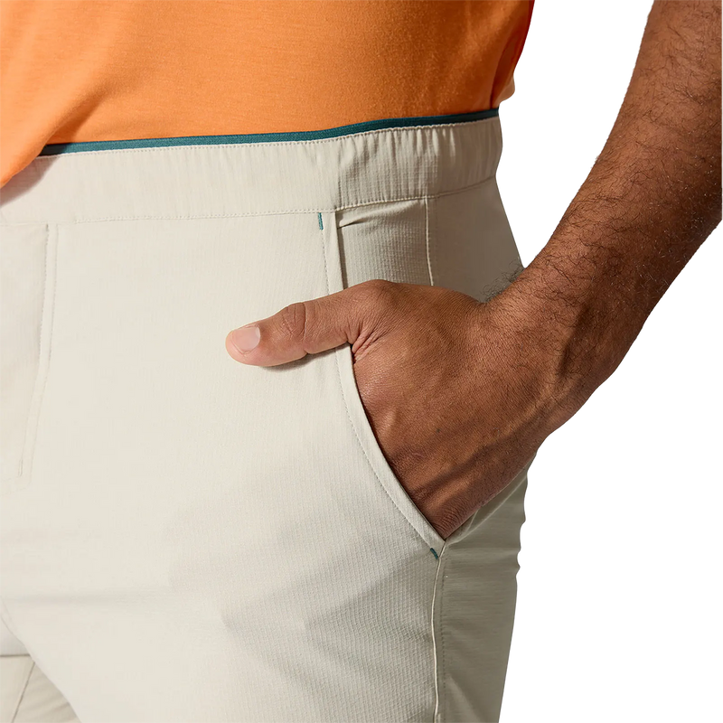 Men's Harpur Shorts, Rab Men's Harpur Shorts in Pebble front left pocket
