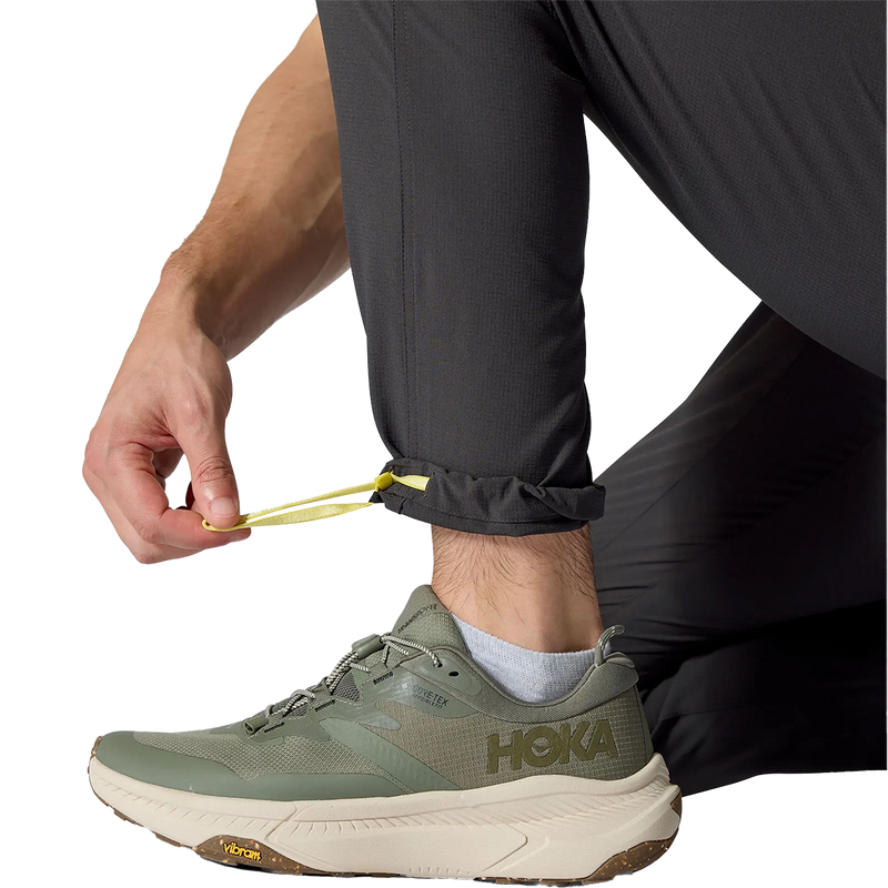 Men's Harpur Pants, Rab Men's Harpur Pants in Anthracite cuff draw string