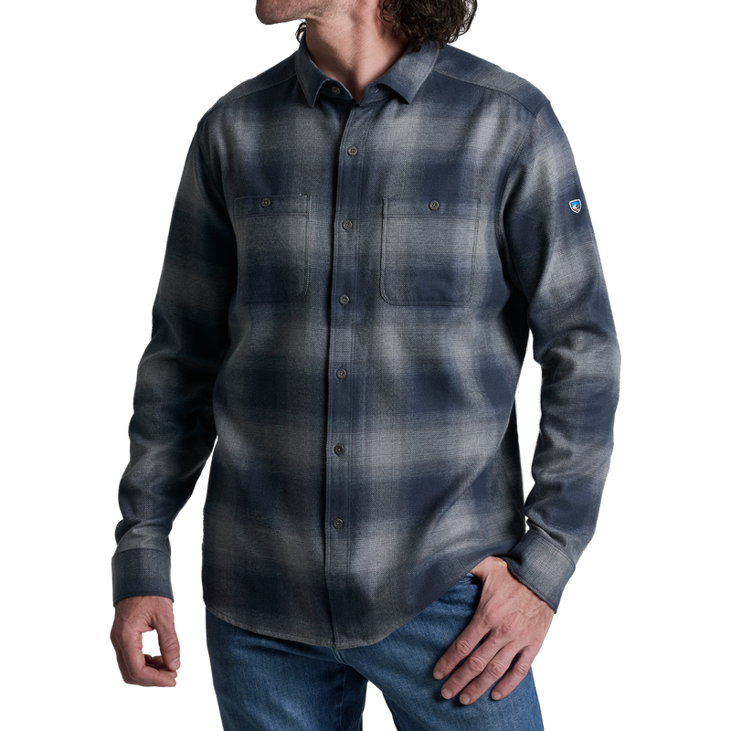 Men's Law Flannel Long Sleeve, Featured Image