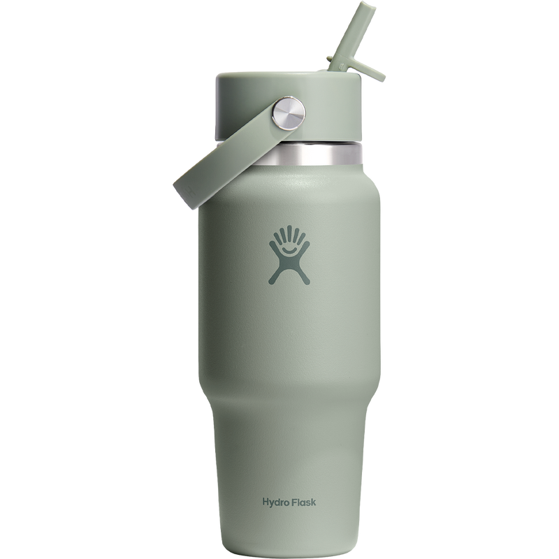 24 oz Wide Flex Straw Travel Bottle, Featured Image