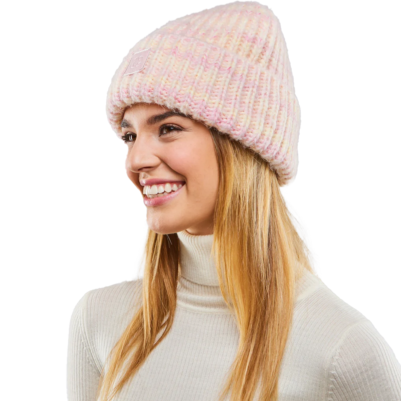 Women's Enya Rib Beanie, Chaos Women's Enya Rib Beanie on head